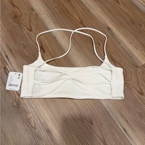 *ACCT CLOSING MAKE OFFER* NWT Free People Movement White Shuffle Bra-XS/S